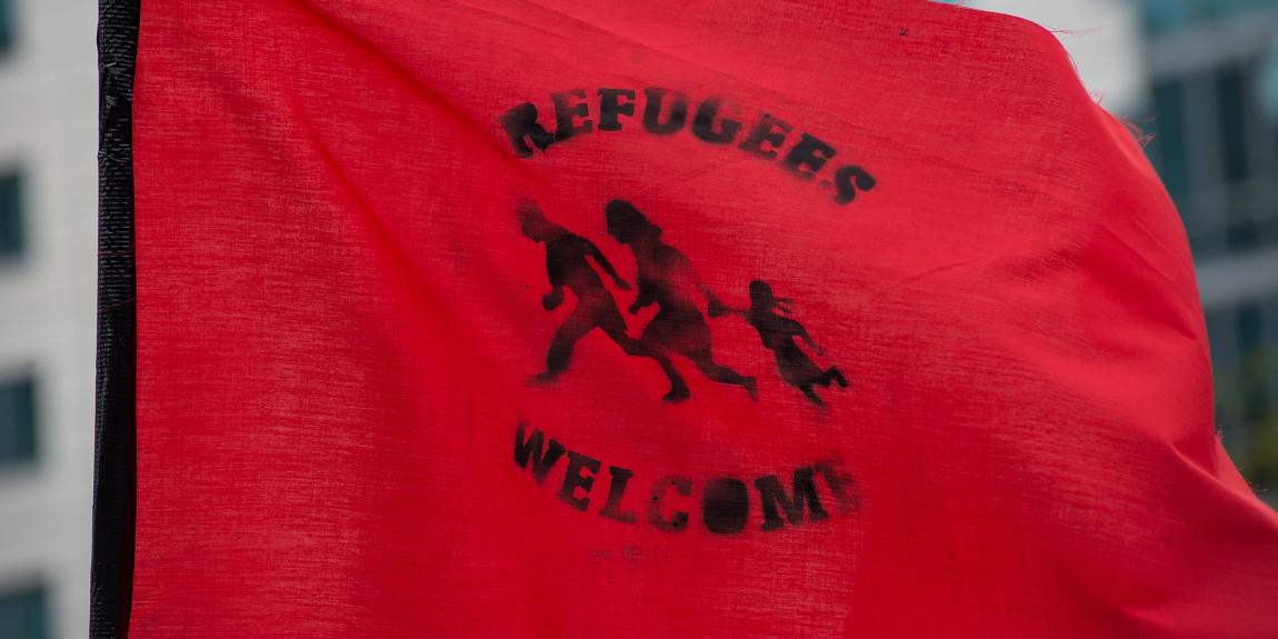 Refugees welcome ei pakkopalautuksille kommunismi kommunistit Refugees welcome ei pakkopalautuksille kommunismi kommunistit